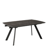 Blackburn Ceramic Dining Table in Black