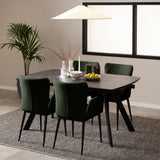 Blackburn Ceramic Dining Table in Black