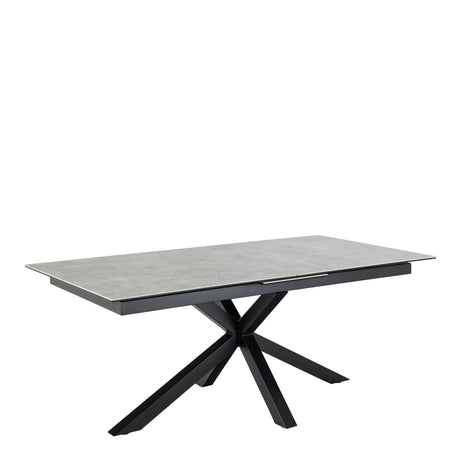Heaven Extendable Dining Table with Ceramic Grey Top 200240cm