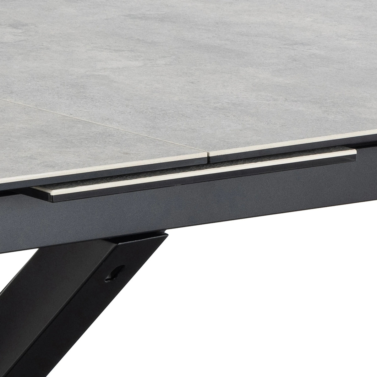 Heaven Extendable Dining Table with Ceramic Grey Top 200240cm