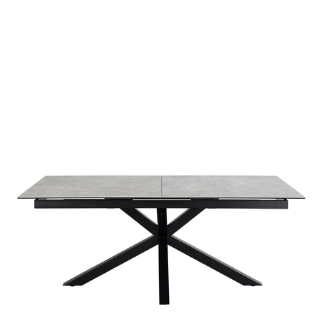 Heaven Extendable Dining Table with Ceramic Grey Top 200240cm