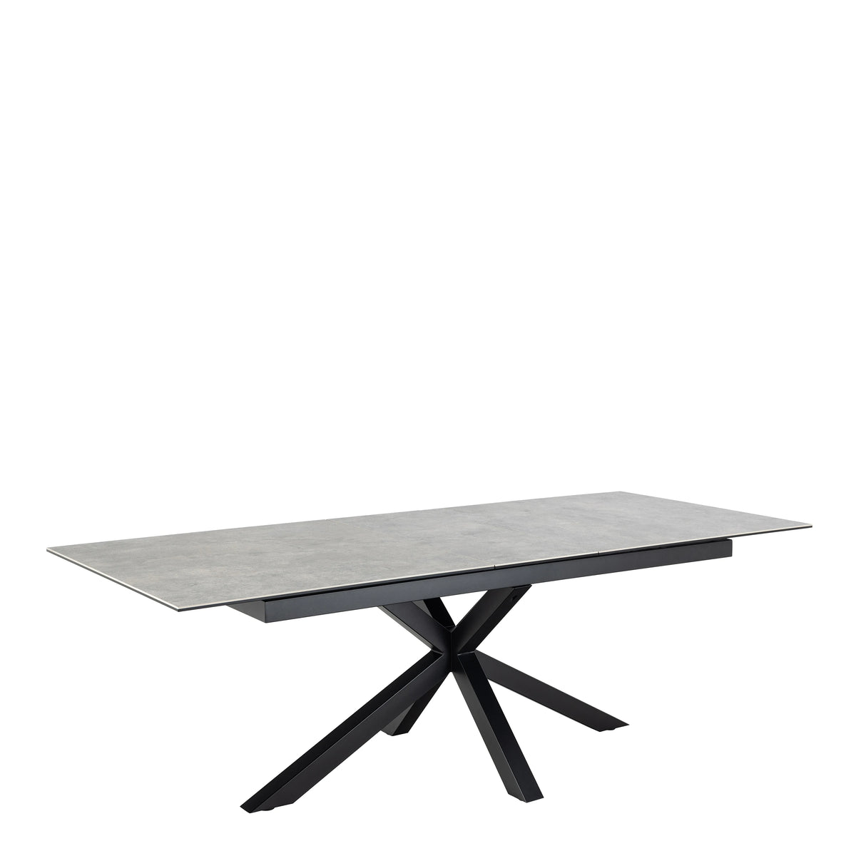 Heaven Extendable Dining Table with Ceramic Grey Top 200240cm