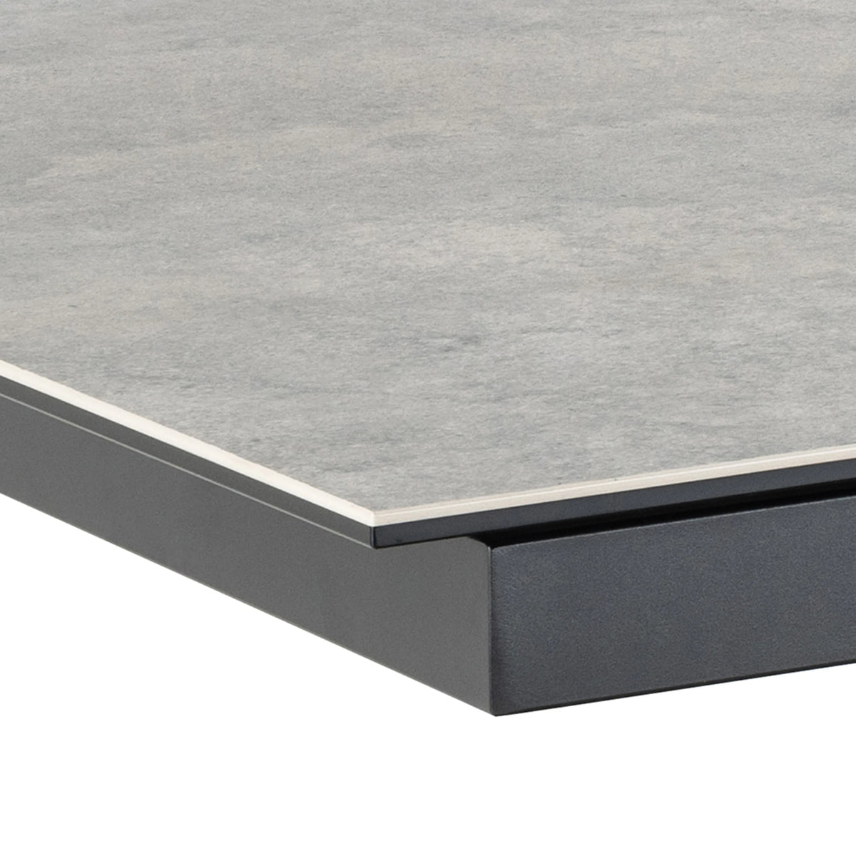 Heaven Extendable Dining Table with Ceramic Grey Top 200240cm