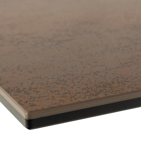 Heaven Dining Table in Ceramic Rusty Brown 160x75.5cm