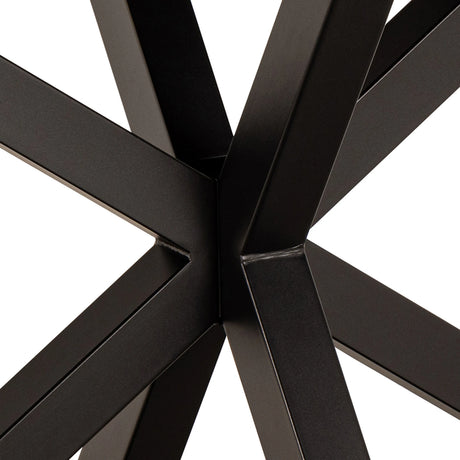 Heaven Dining Table in Ceramic Rusty Brown 160x75.5cm
