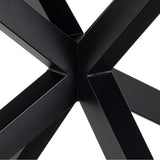 Heaven Extendable Dining Table with Ceramic Grey Top 168210cm