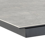 Heaven Extendable Dining Table with Ceramic Grey Top 168210cm
