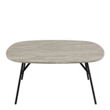 Caracas Coffee Table with Grey Marble Effect