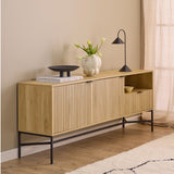Jaipur Sideboard With 2 Doors and 1 Drawer in Oak