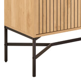 Jaipur Sideboard With 2 Doors and 1 Drawer in Oak