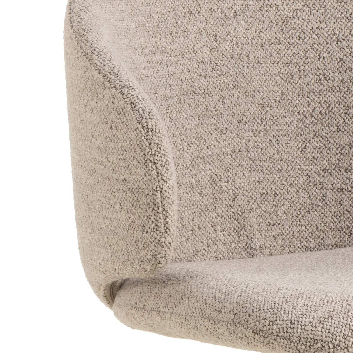 Palermo Ceramic Dining Table in Grey 160x75cm includes 4 Ella Swivel Beige Dining Chair