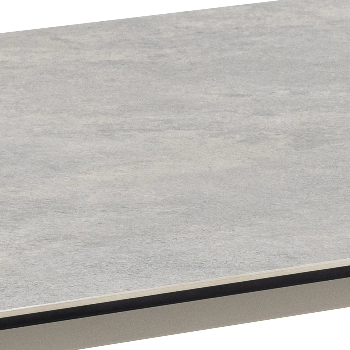 Palermo Ceramic Dining Table in Grey 160x75cm includes 4 Ella Swivel Beige Dining Chair