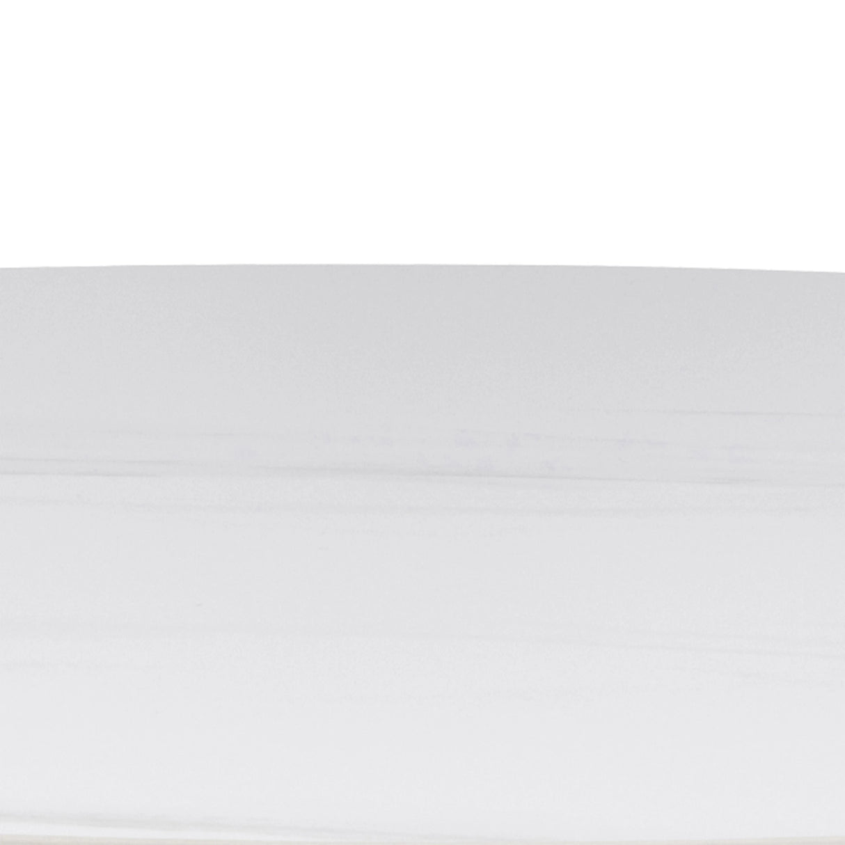 Malta Round Bar Table in Ceramic White