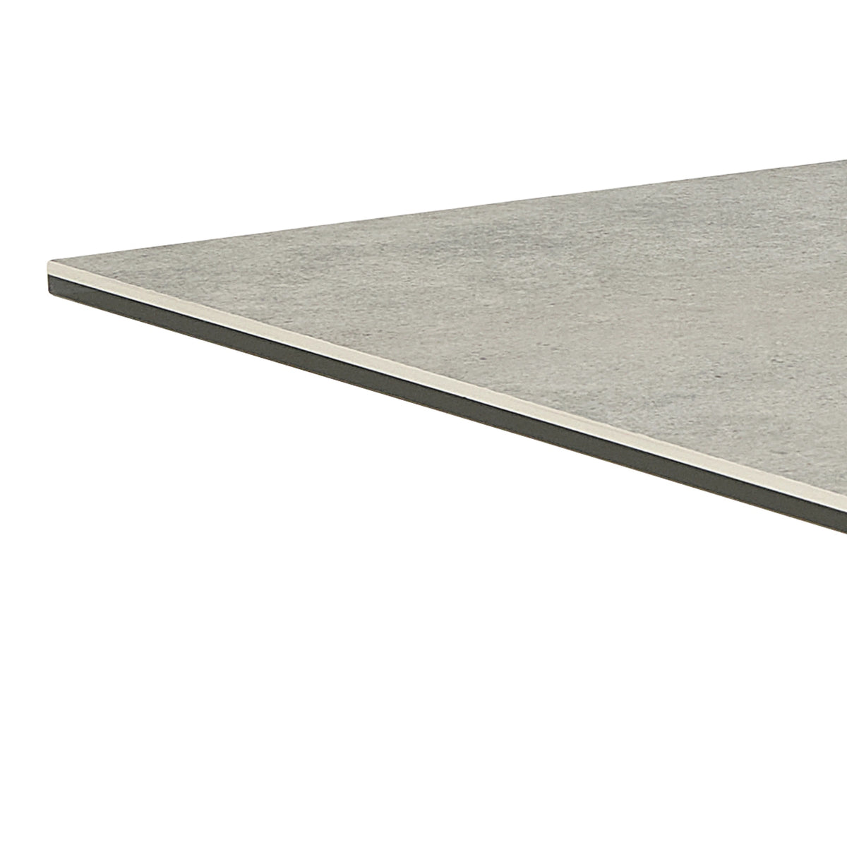 Heaven Dining Table with Ceramic Grey Top 135x75.5cm