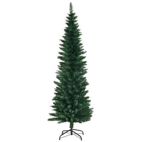 1.8 M Slim Pencil Christmas Tree with Branch Tips for Indoor Decoration