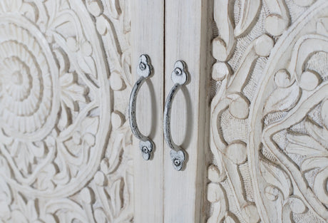 Giner and Colomer  Mango Wood 2-Door 3-Drawer Sideboard