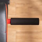 HOMCOM Multifunction Weight Bench with 2 Dumbbells, 7-Level Adjustable Hyper Extension Sit-up Bench