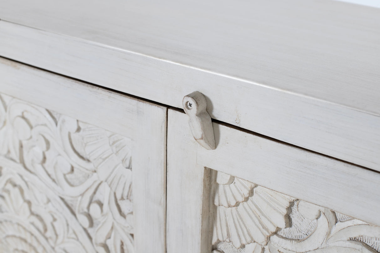 Giner and Colomer  Mango Wood 2-Door 3-Drawer Sideboard