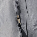 Outsunny 3 x 3.6m Hardtop Gazebo Canopy with Polycarbonate Roof, Permanent Pavilion Garden Gazebo with Curtains for Patio, Deck, Grey