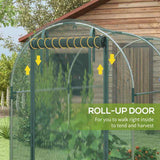 Outsunny 240 x 120cm Mini Polytunnel Greenhouse