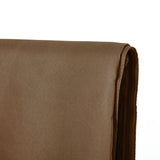 Outsunny 4 Pack Replacement Gazebo Curtains Privacy Panel for Most 3 x 4m Gazebo Canopy Pavillion Outdoor Shelter Sidewalls Accessories Dark Brown