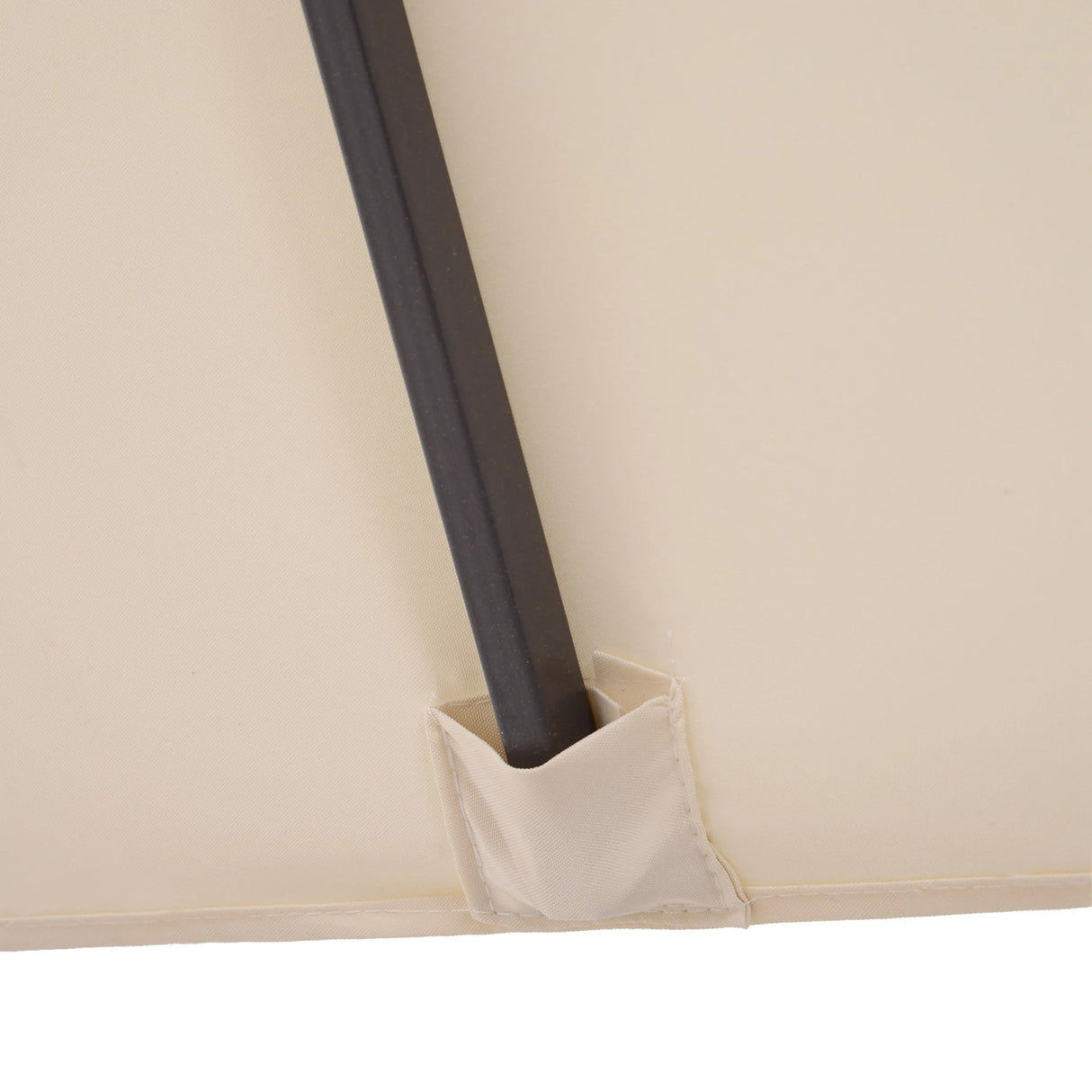 Outsunny 4.6m Double Garden Parasol - Beige