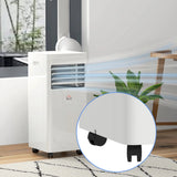 HOMCOM 7000 BTU Air Conditioning Unit, 3-in-1 Portable Air Conditioner, Dehumidifier, Cooling Fan with 2 Speeds, 24H Timer, Remote Control, Digital Display, Window Venting Kit, 26m2