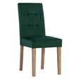 Ashbury Velvet Dining Chair in Forest