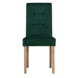 Ashbury Velvet Dining Chair in Forest