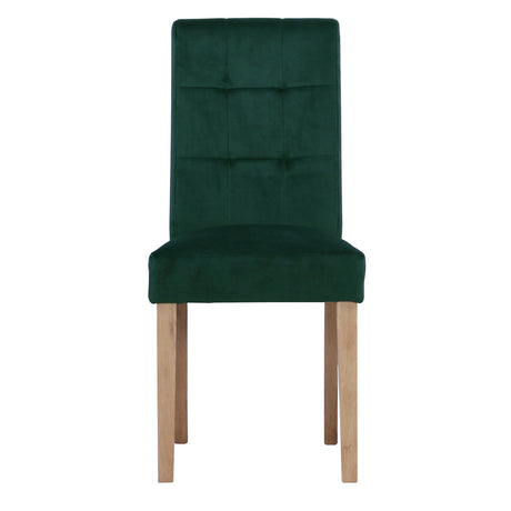 Ashbury Velvet Dining Chair in Forest