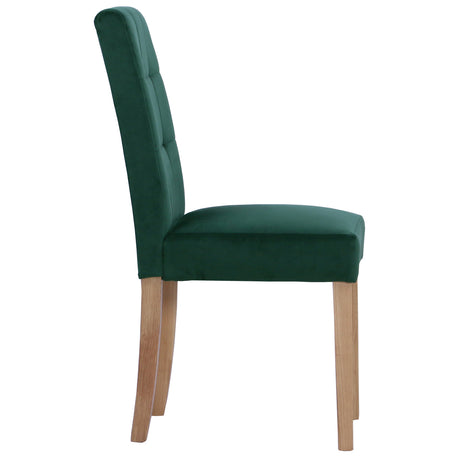 Ashbury Velvet Dining Chair in Forest