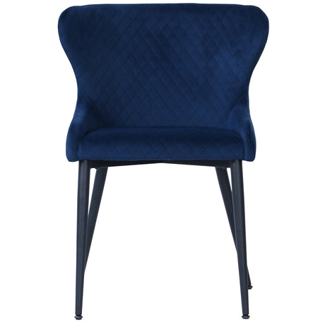 Orbit Chair Navy Velvet
