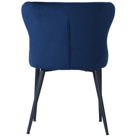 Orbit Chair Navy Velvet