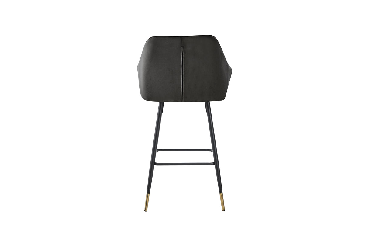 Bar Stool - GUN METAL GREY (Pack of Two)