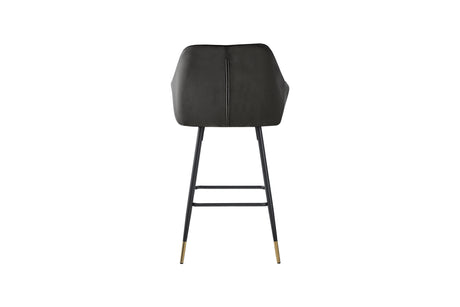 Bar Stool - GUN METAL GREY (Pack of Two)