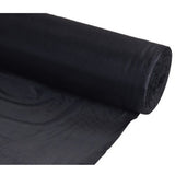 60" FR Black Brushed Polyester (Sold Per Metre)