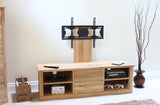 Mobel Oak Mounted Widescreen Television Cabinet