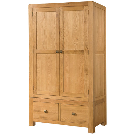 Double Wardrobe With 2 Drawers