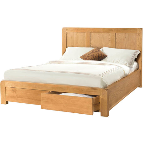 5' Bed With 2 Storage Drawers