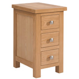 Compact 3 Drawer Bedside