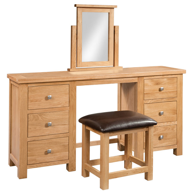 Double Pedestal Dressing Table