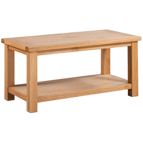 Large Coffee Table With Shelf