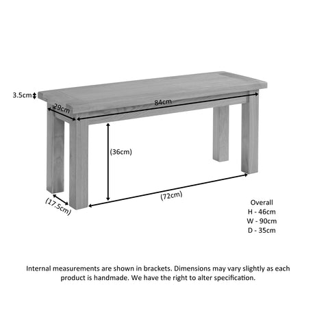Small Dining Bench
