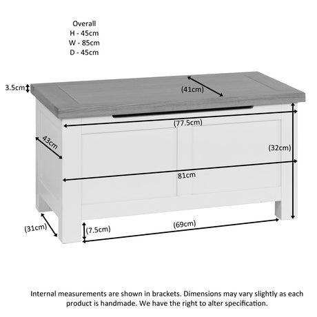 Blanket Box (DPT021 - MOON GREY)
