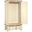 Double Robe With 2 Drawers (DPT032 - IVORY (NS))