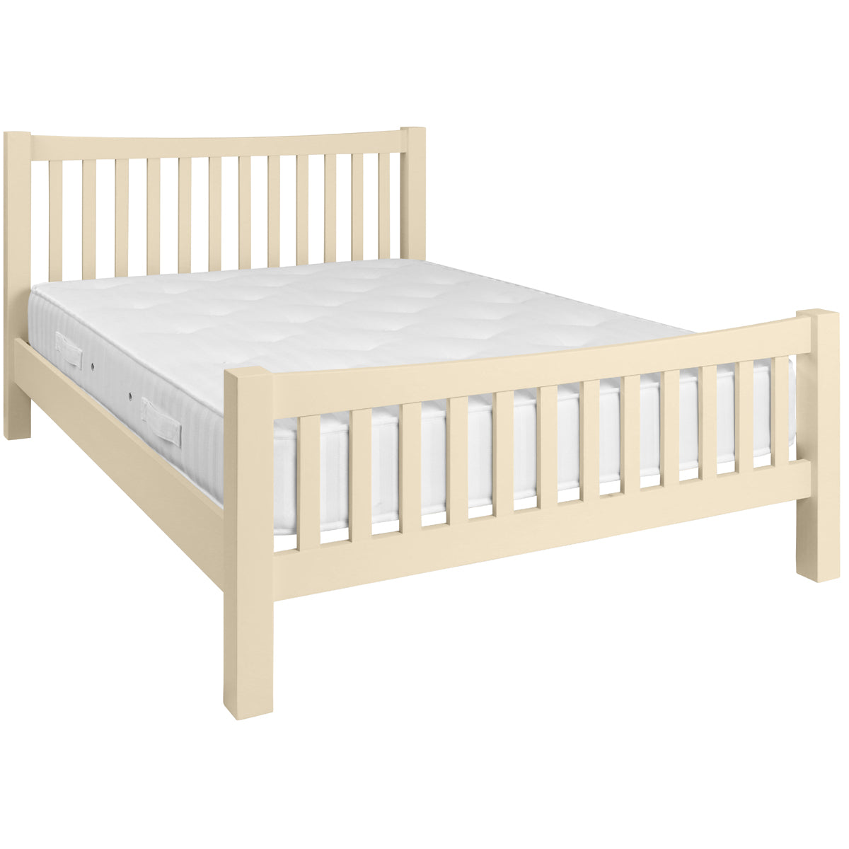 5' Slatted Bed (DPT043 - IVORY)