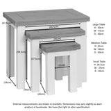 Nest Of Tables (DPT076 - WHITE)