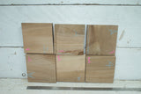 6 x Wood Turning Blanks  6x6 x 2"  A Grade   (006)