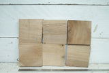 6 x Wood Turning Blanks  6x6 x 2"  A Grade   (006)