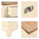 Double Robe With 2 Drawers (DPT032 - IVORY (NS))